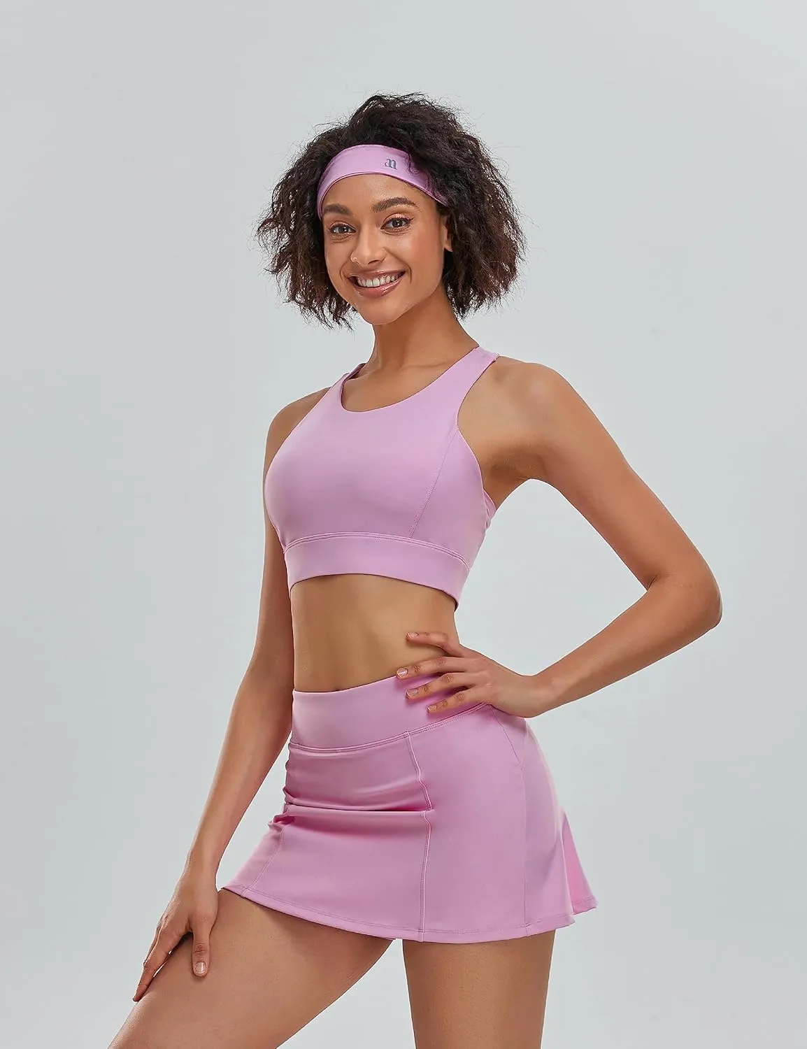 1a1a Tennis Skirt Golf Skorts for Women Short High Waisted Athletic Workout Sport Skirt Skort with Shorts Pockets