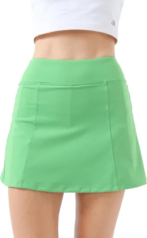 1a1a Tennis Skirt Golf Skorts for Women Short High Waisted Athletic Workout Sport Skirt Skort with Shorts Pockets