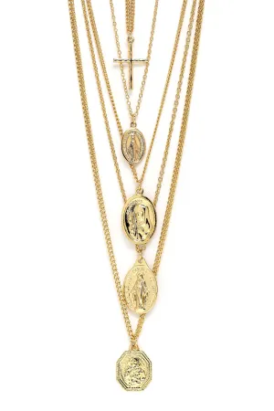 All The Talk Necklace - Gold