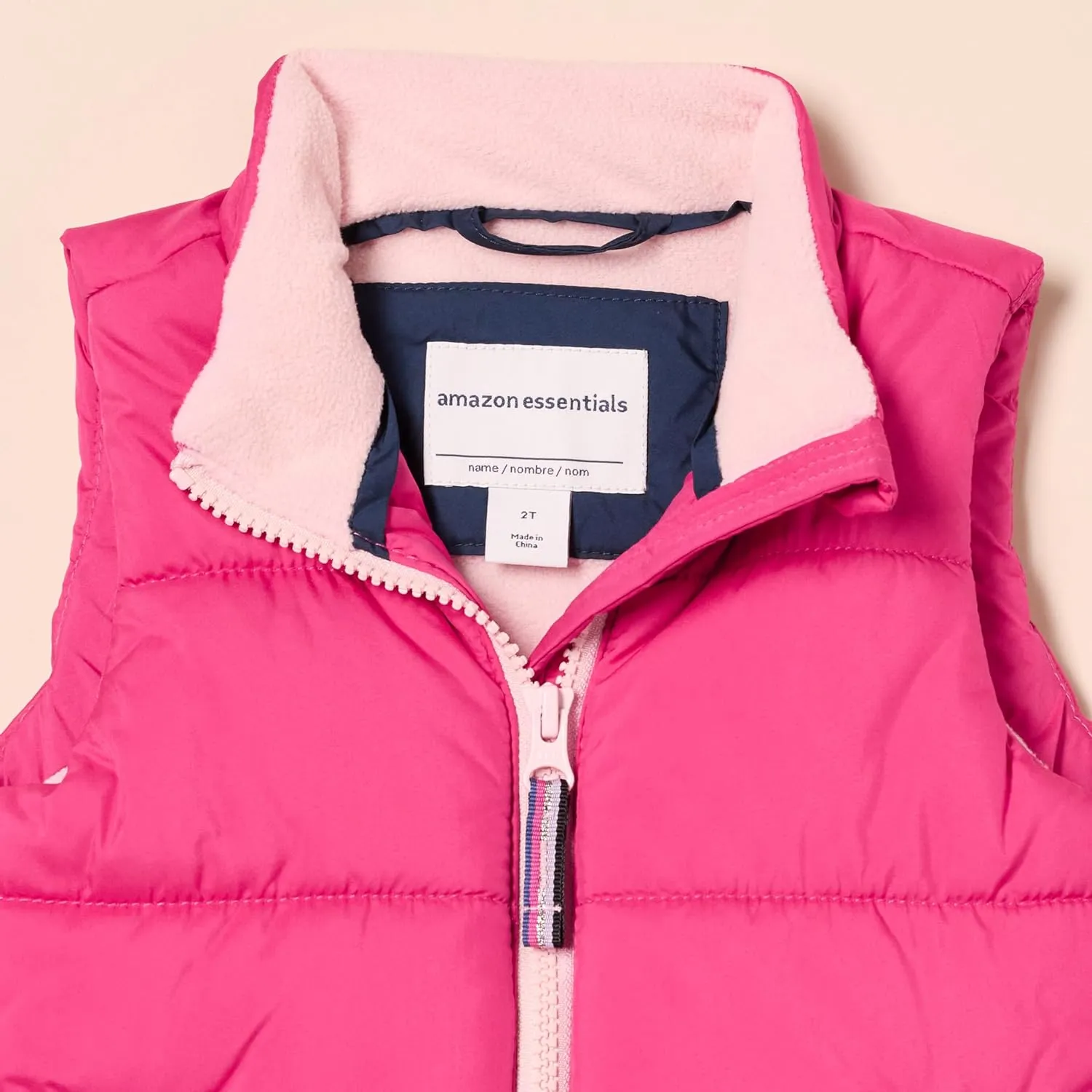 Amazon Essentials Girls and Toddlers' Heavyweight Puffer Vest
