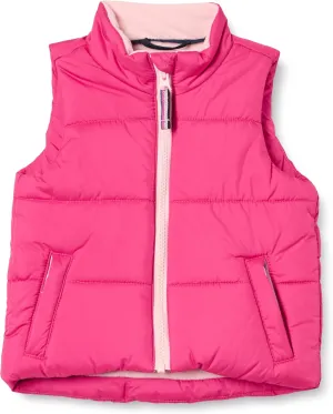 Amazon Essentials Girls and Toddlers' Heavyweight Puffer Vest