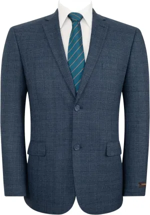AMY ZHU Men's Slim Fit Sport Coat Casual Suit Jacket Haute Houndstooth Blazer
