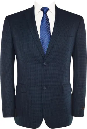 AMY ZHU Men's Slim Fit Sport Coat Casual Suit Jacket Haute Houndstooth Blazer