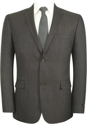 AMY ZHU Men's Slim Fit Sport Coat Casual Suit Jacket Haute Houndstooth Blazer