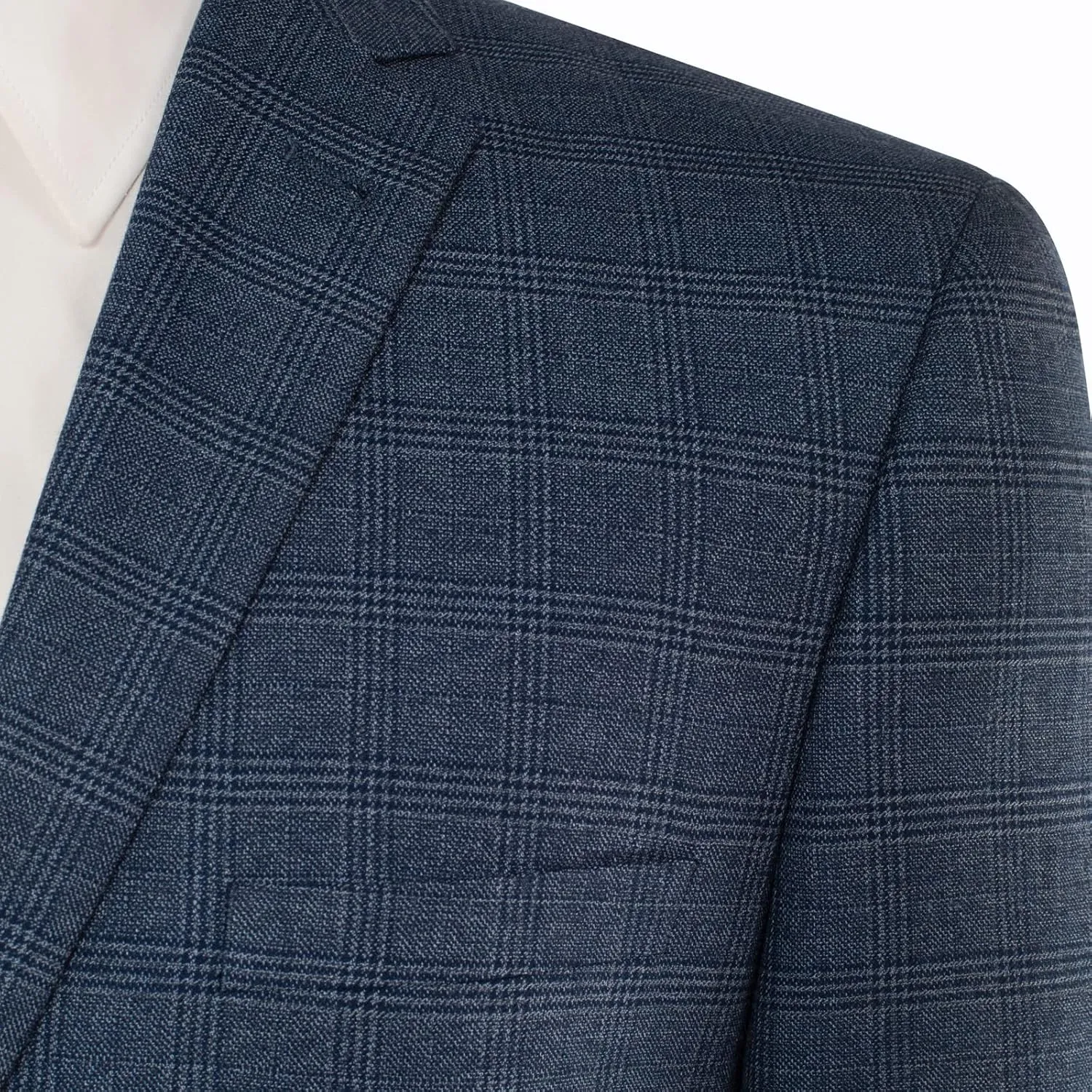 AMY ZHU Men's Slim Fit Sport Coat Casual Suit Jacket Haute Houndstooth Blazer