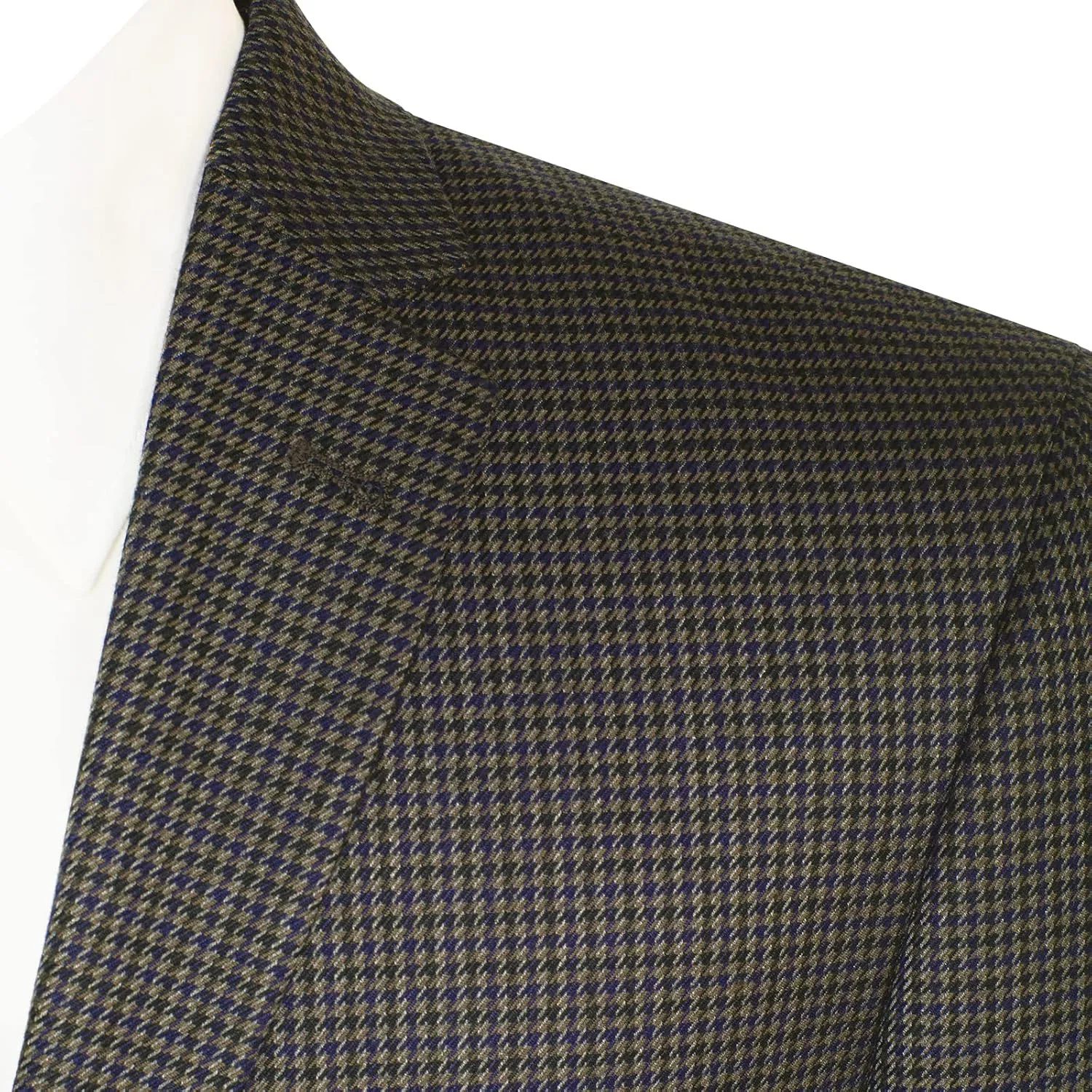 AMY ZHU Men's Slim Fit Sport Coat Casual Suit Jacket Haute Houndstooth Blazer