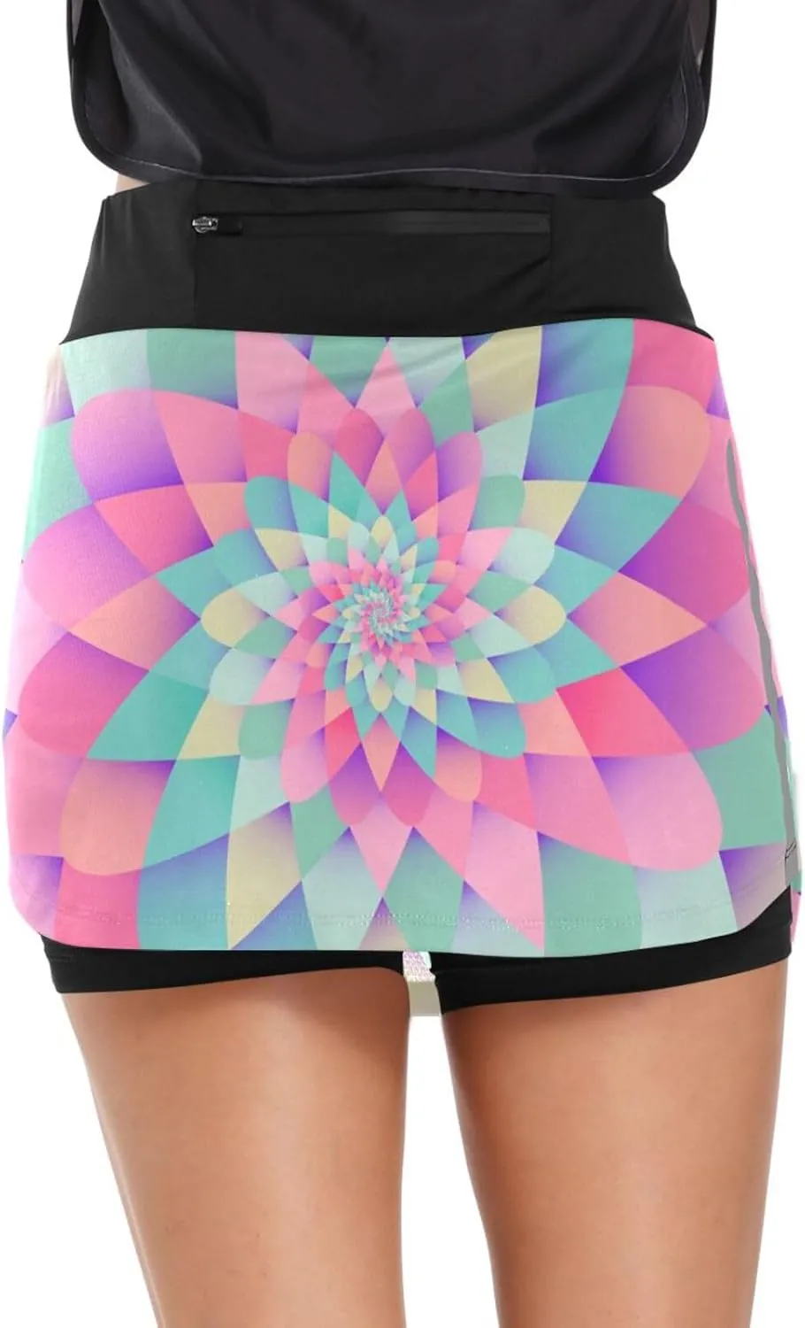 Ant with Leaf Women's Active Performance Skort Lightweight Skirt for Running Tennis Golf Workout Sports