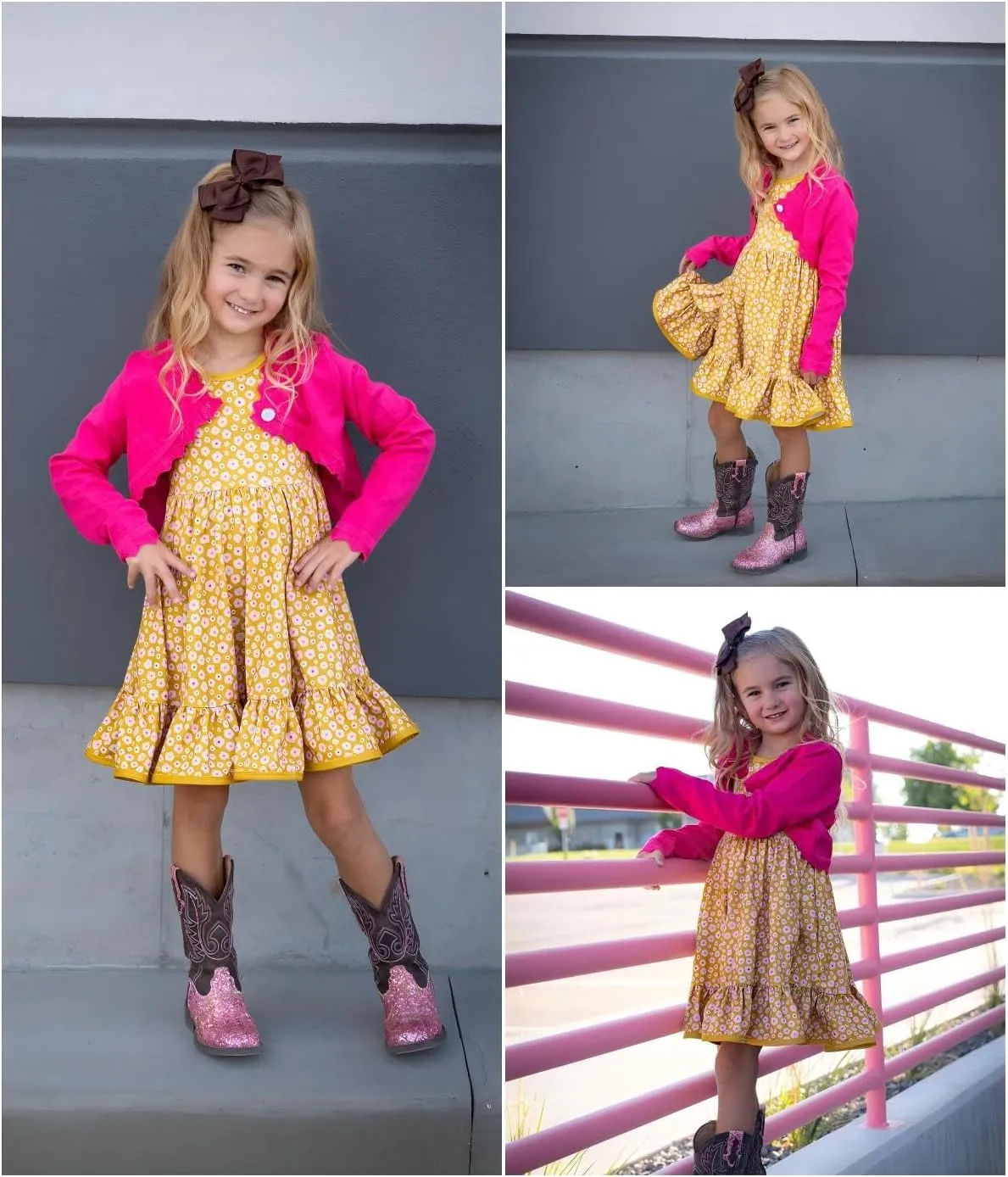 Arshiner Girls Open Front Bolero Shrug Kids Long Sleeve Cropped Elegant Cardigan Knit Sweater