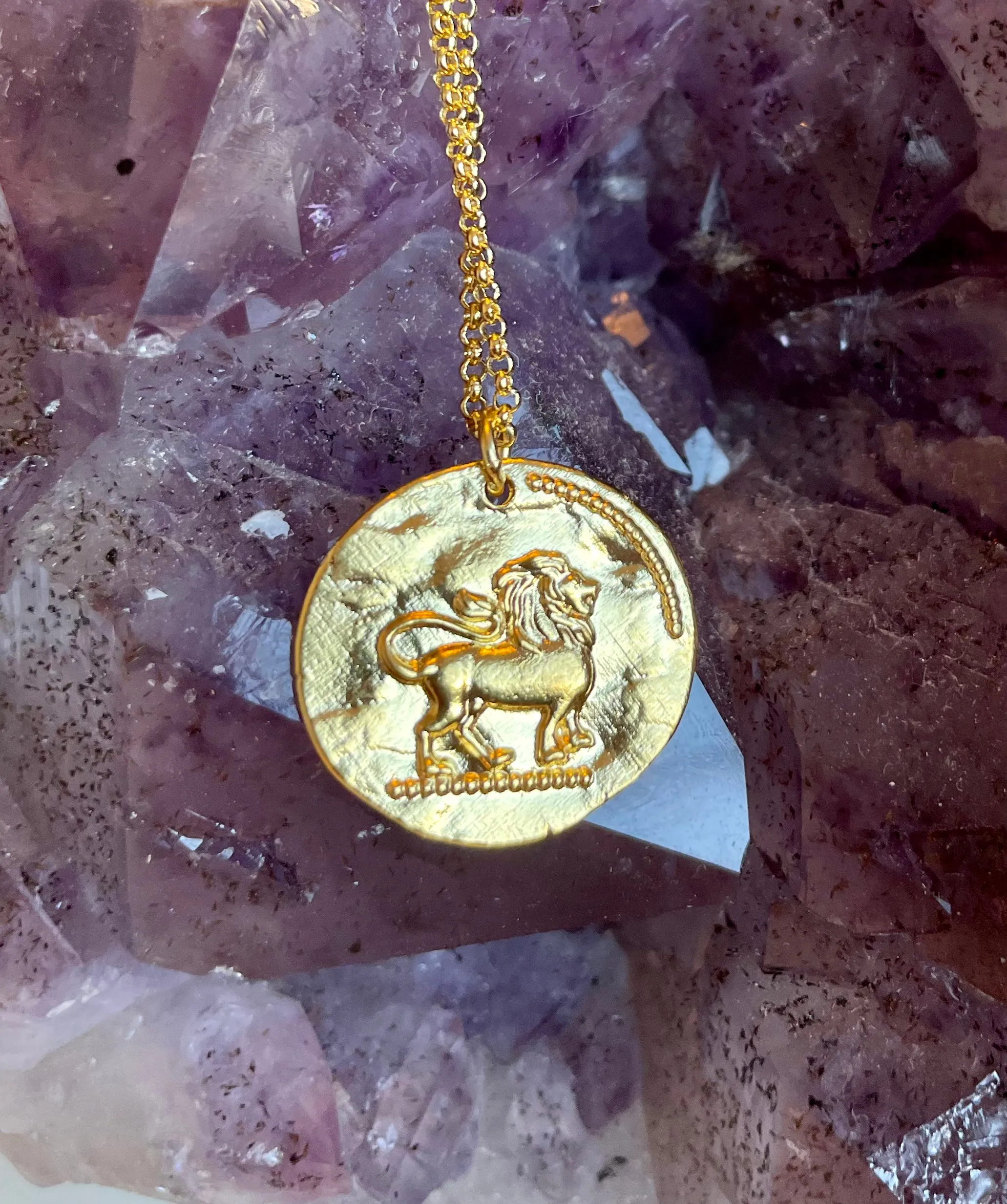Astrology Coin Necklace
