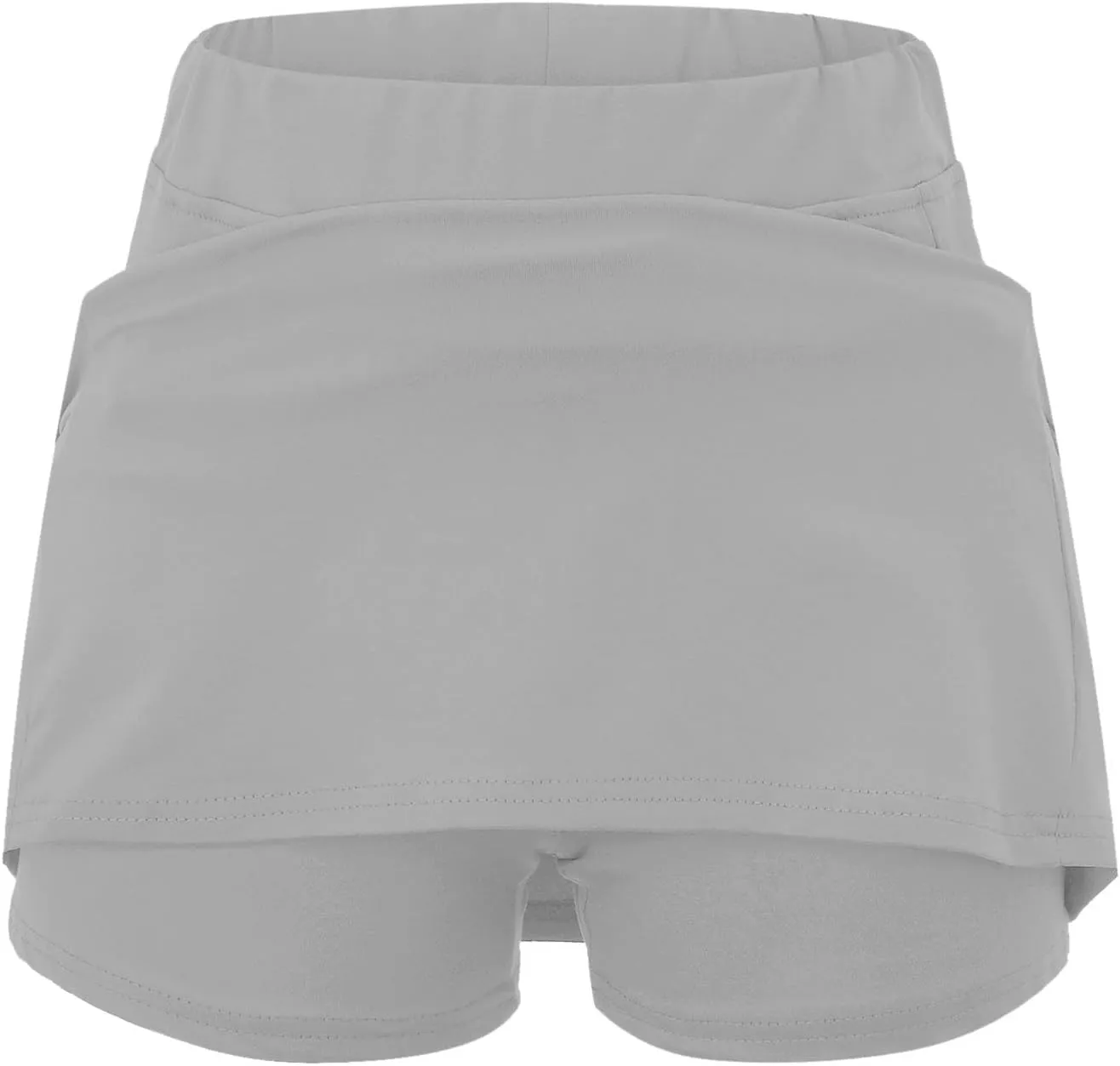 Athletic Skorts for Women Cute Preppy Mini Skirt with Pockets High Waisted Tennis Skirts with Shorts Casual Yoga Skort