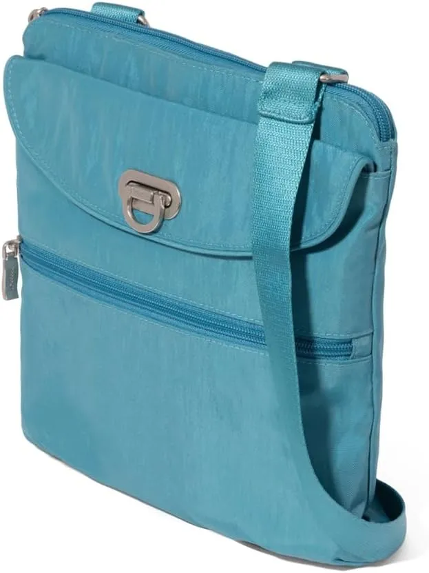 Baggallini Coastal Flip Lock Slim Crossbody