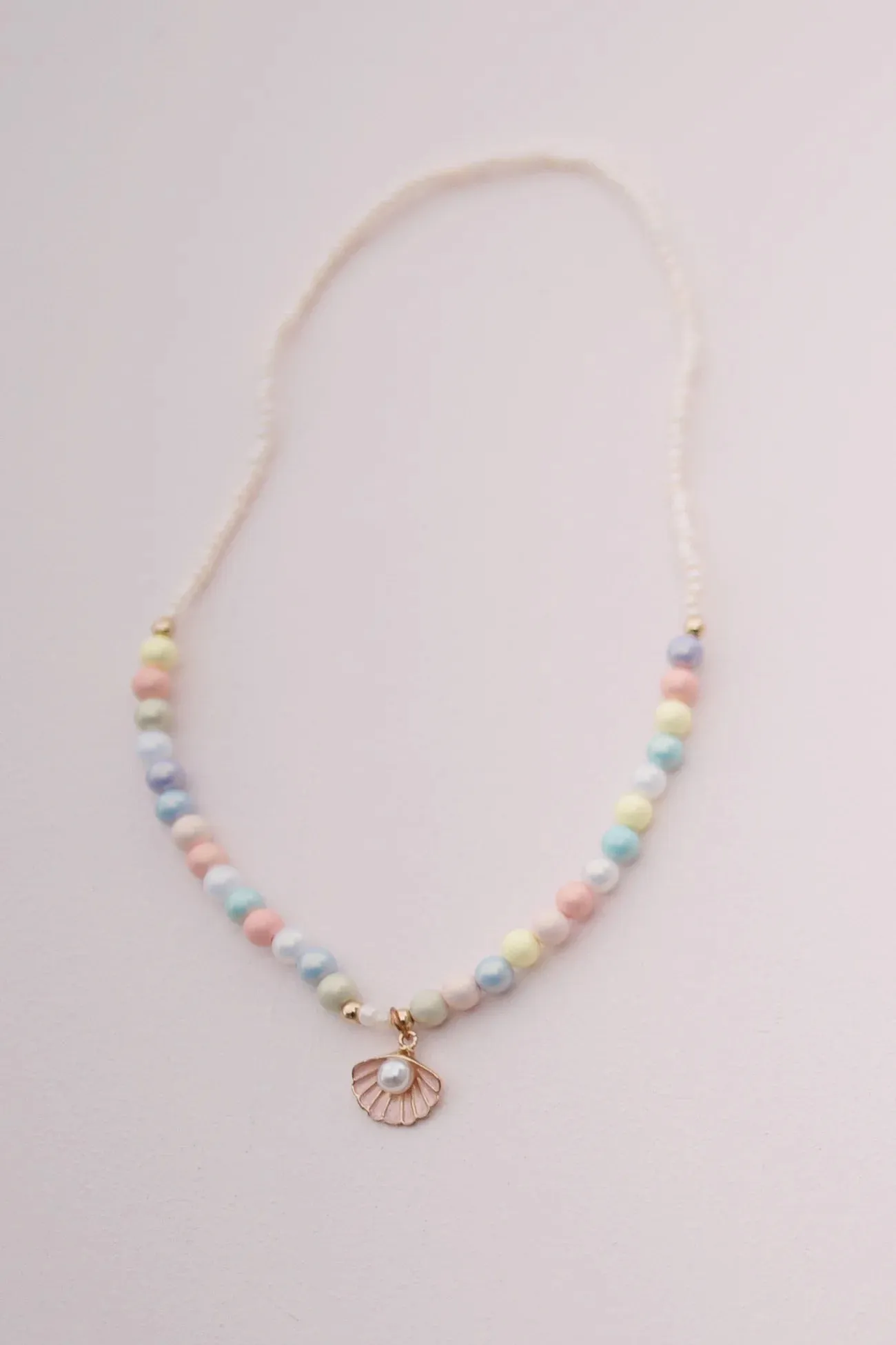 Boutique Pastel Shell Necklace