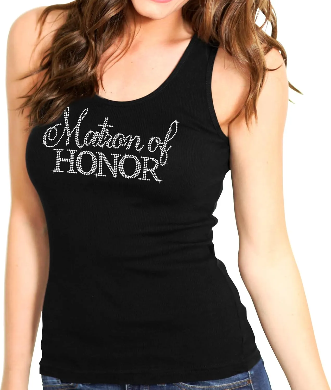 Bride & Bridal Tank Tops - Bridesmaid Maid of Honor Bachelorette Party Entourage Shirts