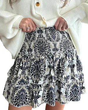Bsubseach Flowy Shorts for Women High Waist Ruffle Mini Skirts Teen Girls Casual Boho Flowy Skirt Golf Tennis Skort