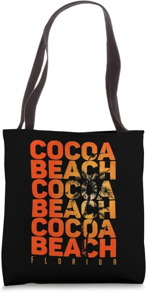 Cocoa Beach Florida Summer Sunset Vibes Tote Bag