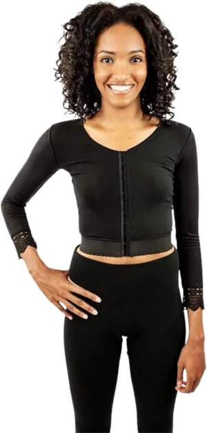 ContourMD Compression Vest & Quarter Sleeve Shirt for Women | Ideal for Breast Augmentation, Reduction & Liposuction Recovery