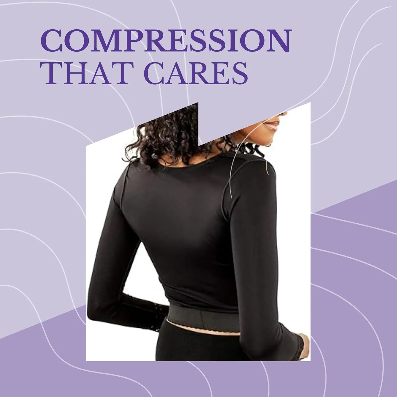 ContourMD Compression Vest & Quarter Sleeve Shirt for Women | Ideal for Breast Augmentation, Reduction & Liposuction Recovery