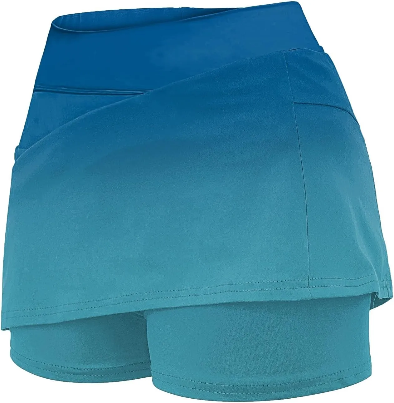 cooki Golf Skorts for Woman High Waisted Floral Print Lightweight Mini Skirts for Running Gym Shorts Women's Tennis Skirts
