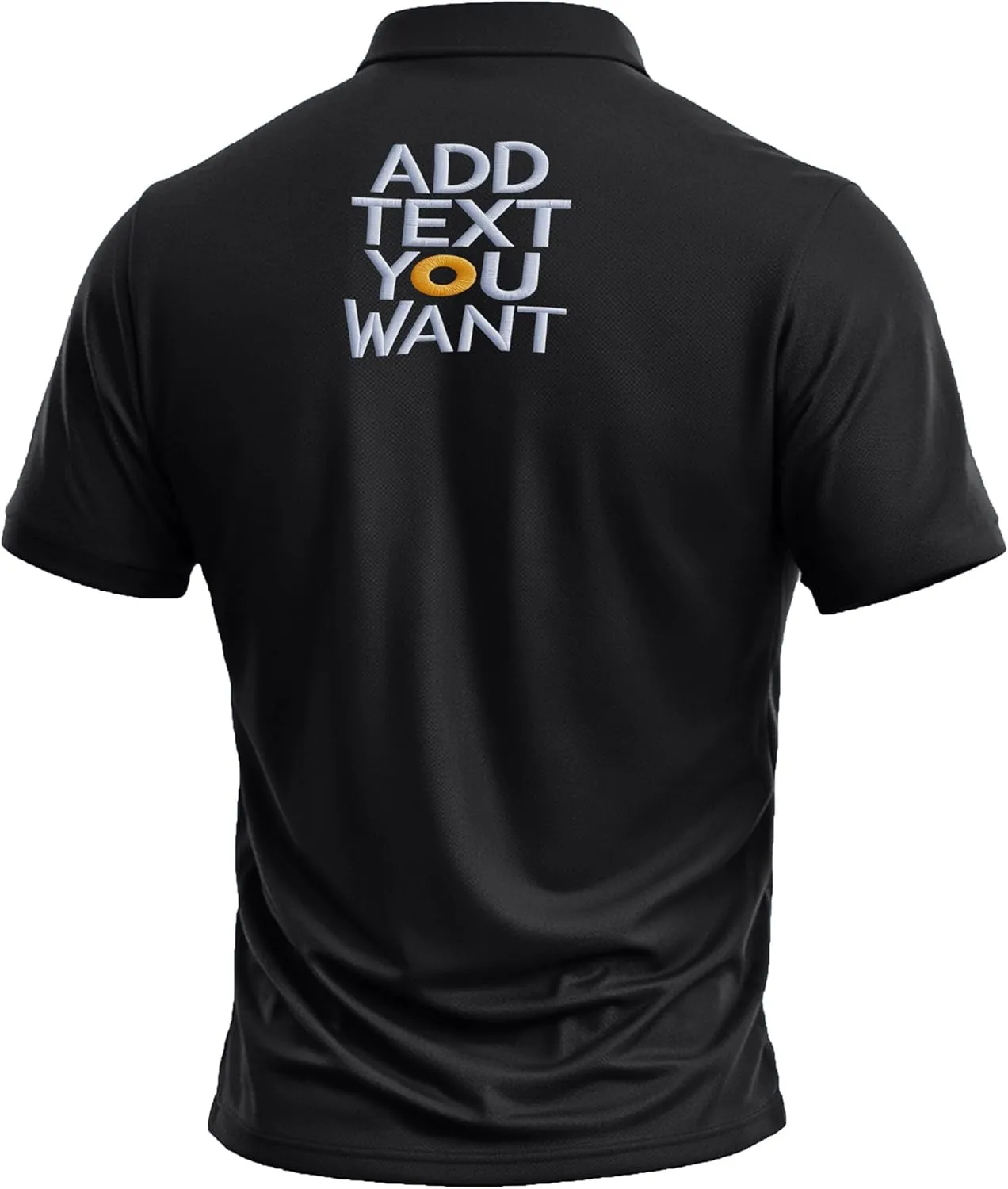 Custom Polo Shirts for Men Design Your Own Golf Jersey Personalized Print/Embroidered Text