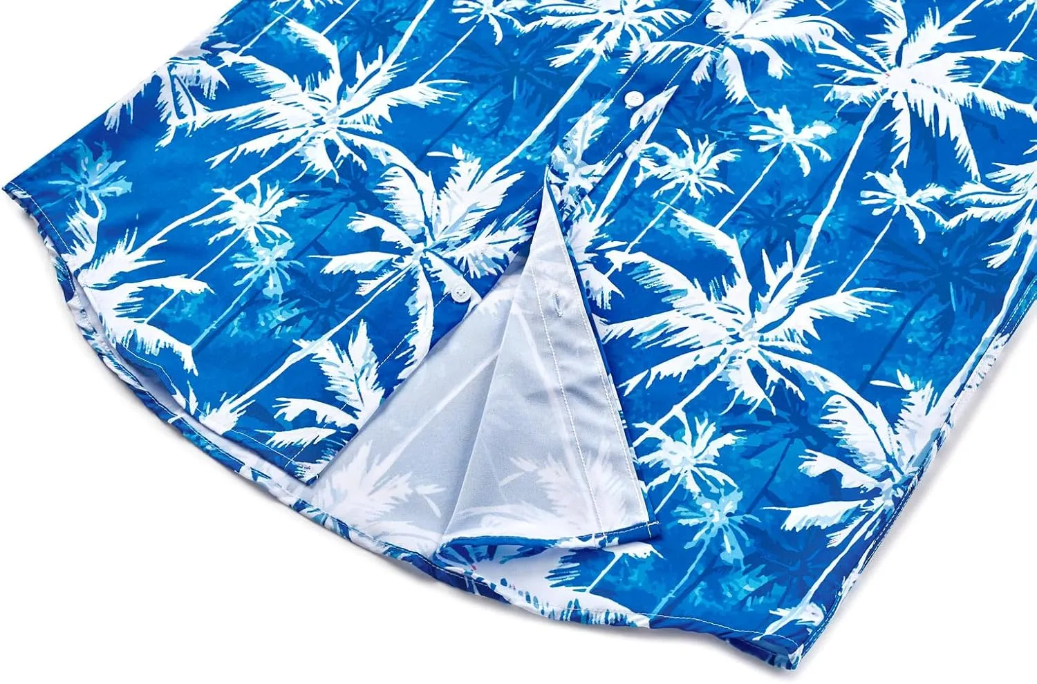 EUOW Men's Hawaiian Shirt Short Sleeves Printed Button Down Summer Beach Dress Shirts