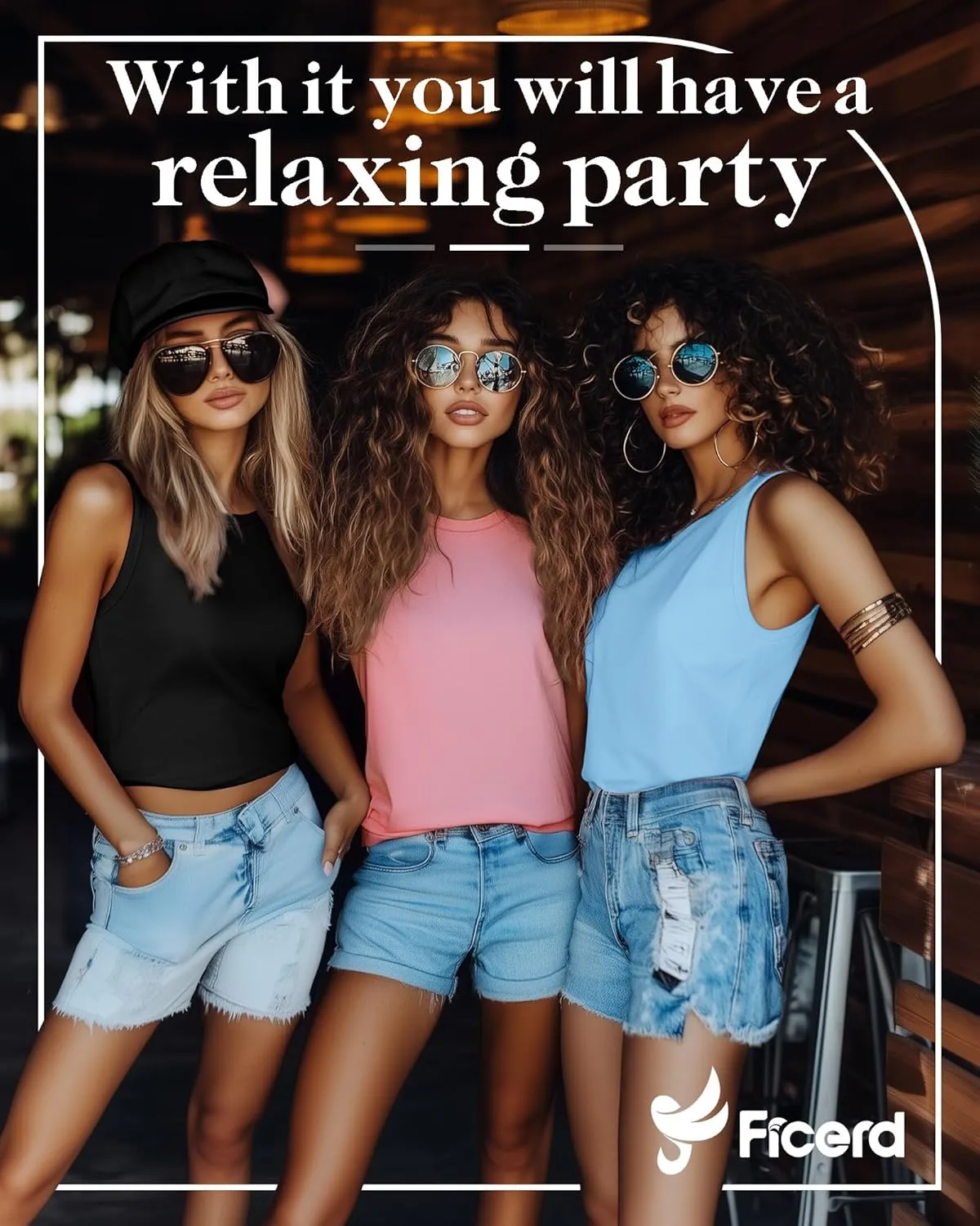 Ficerd 8 Pack Womens Sleeveless Tops, Crew Neck Loose Fit Tank Tops Basic Summer Cotton Shirts Casual 2025 Fashion T Shirts