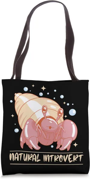Hermit Crab Natural Introvert Sea Animals Hermit Crab Lover Tote Bag