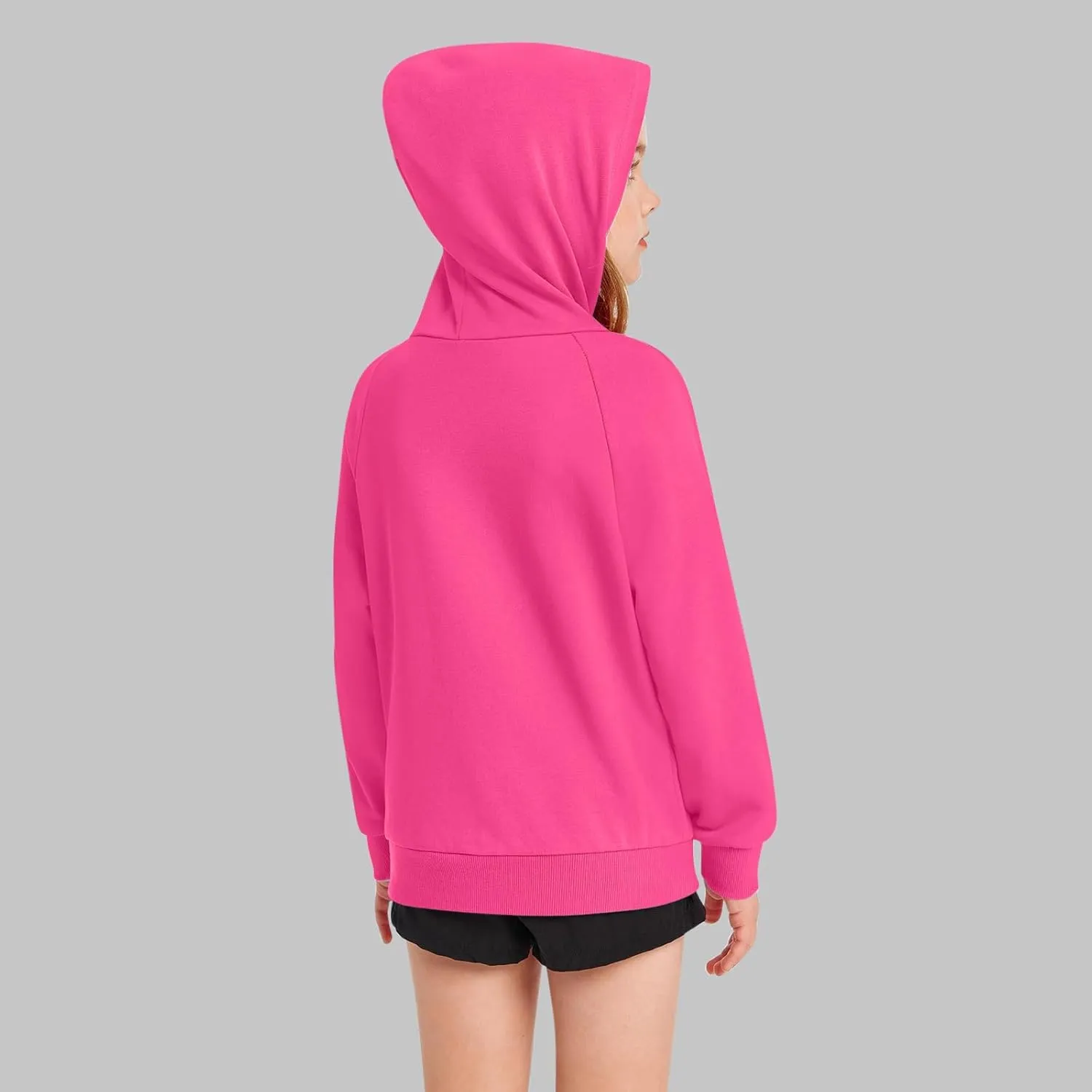 Hoodies for Teen Girls Tredny Long Sleeve Sweatshirts Oversized Pullover with Hood Fall Tween Girls Y2K Outfits
