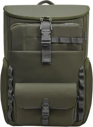 HP 15.6 Modular Laptop Backpack/Light Weight Backpack/27L capacity/3 year Warranty, Green, L, Business