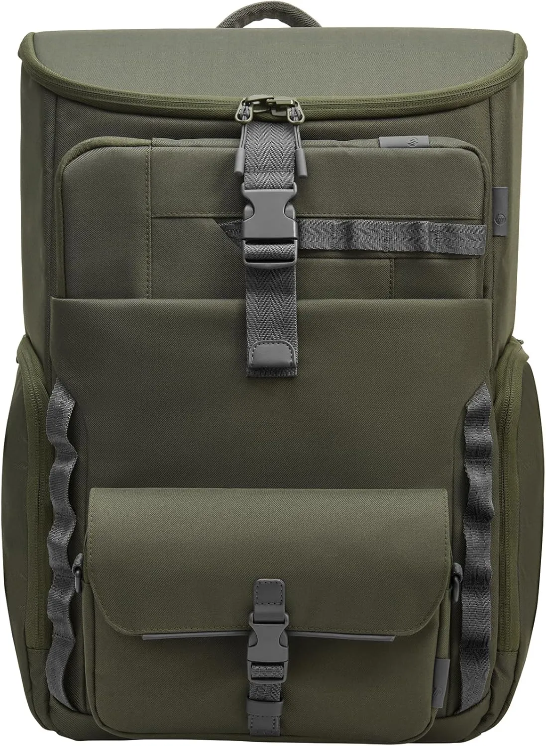 HP 15.6 Modular Laptop Backpack/Light Weight Backpack/27L capacity/3 year Warranty, Green, L, Business