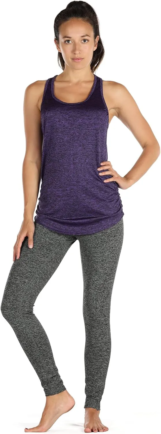 icyzone Workout Yoga Fitness Sports Racerback Tank Tops for Women