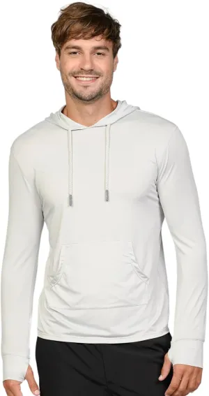 INGEAR Sun Shirts for Men - Lightweight SPF 50  UV Protection Hoodie with Pocket for Fishing, Running, Hiking, Swim Rashguard