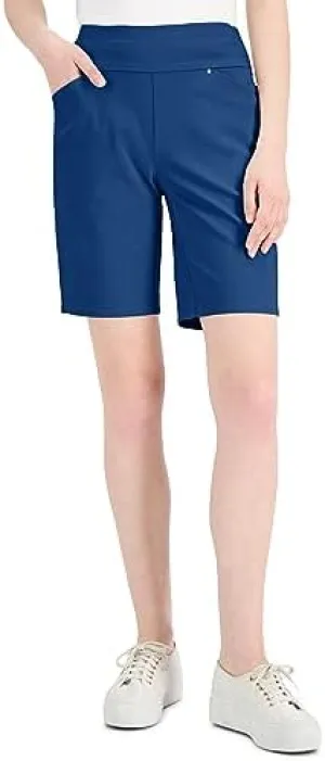 International Concepts INC Womens High Rise Pull On Bermuda Shorts