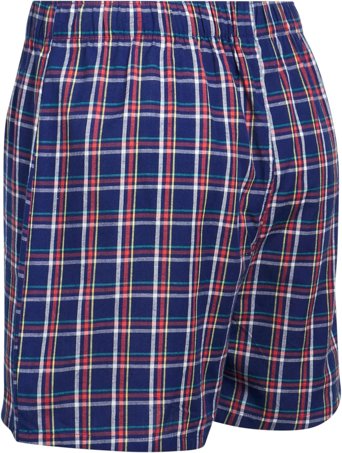 IZOD Men's Boxer Shorts - 8 Pack Loose Fit Mens Underwear Boxers with Button Fly - Classic Woven Boxers for Men (M-2XL)