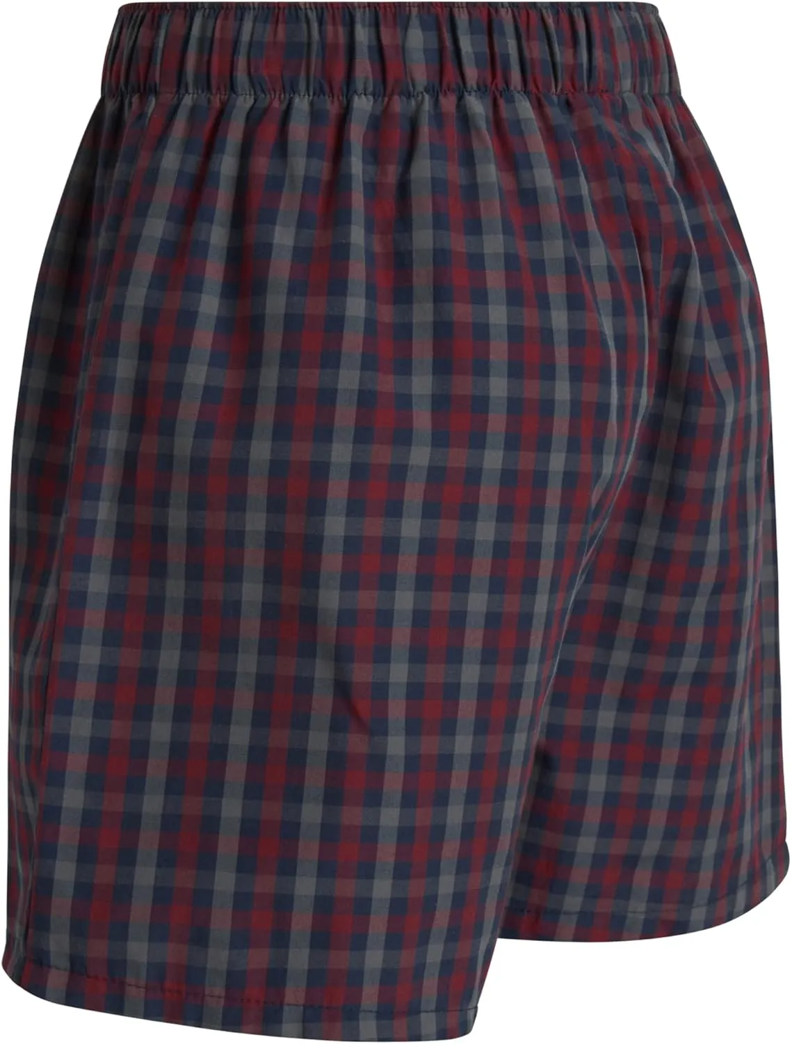 IZOD Men's Boxer Shorts - 8 Pack Loose Fit Mens Underwear Boxers with Button Fly - Classic Woven Boxers for Men (M-2XL)