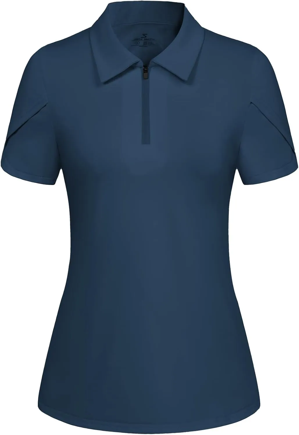 JACK SMITH Women's Golf Shirts Short Sleeve UPF50 Workout Tops for Women Moisture Wicking Dry fit Polo Shirt