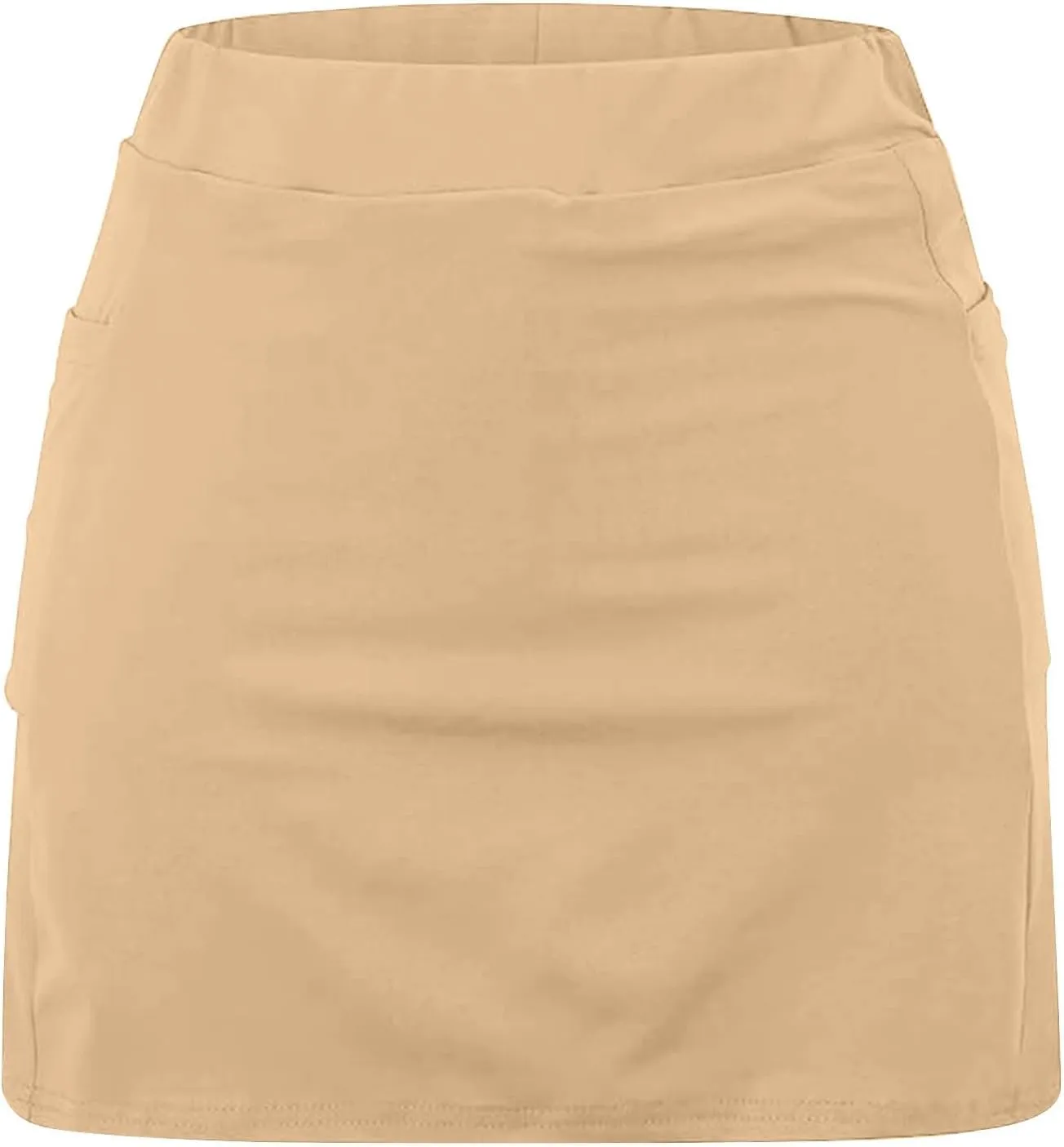JIEMUXIU Tennis Skorts for Woman 2025 Outdoor Athletic Yoga Skorts Lightweight Tummy Control Flowy Summer Skirts