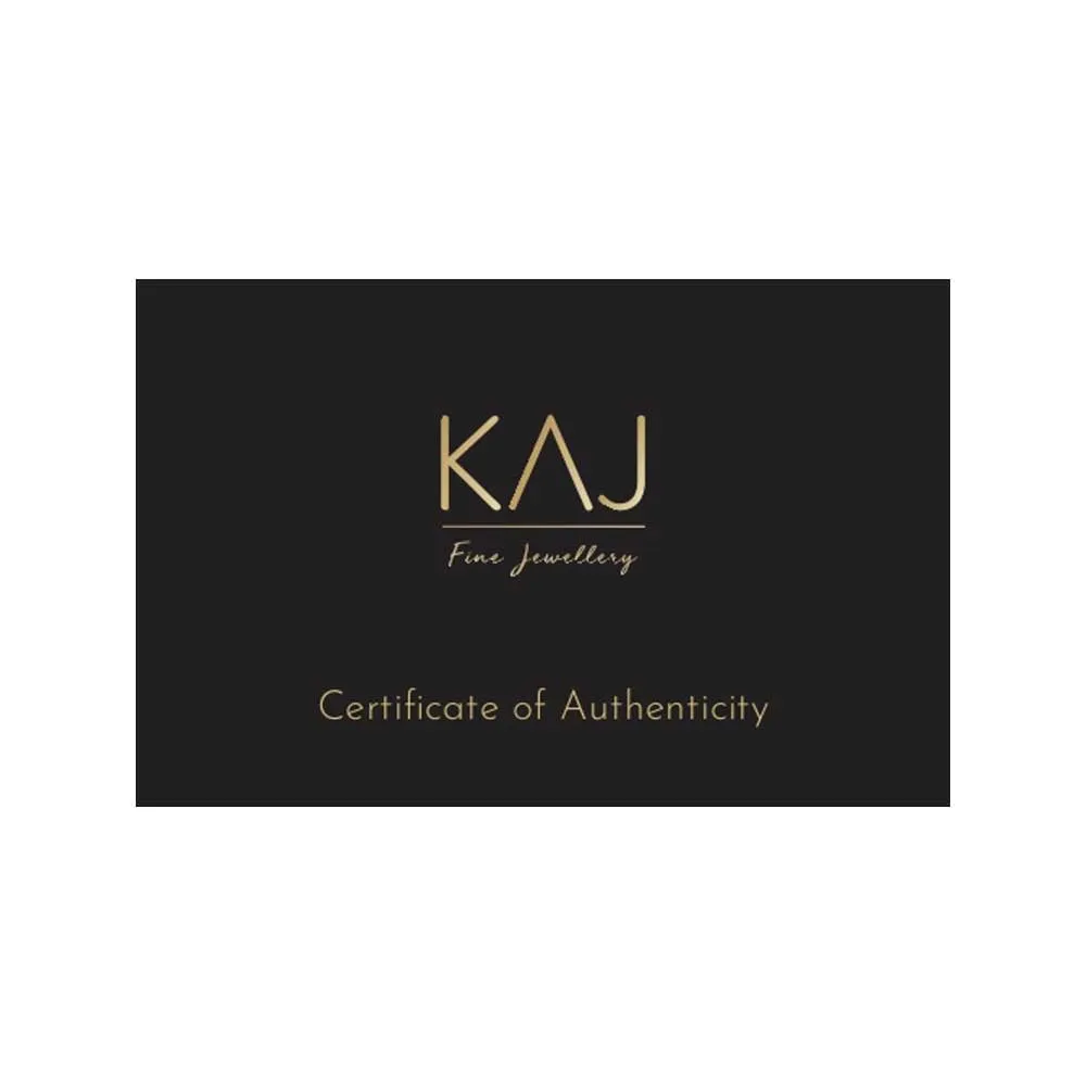 Kaj Fine Jewellery Coffee Diamond Studs in 18KT Yellow Gold