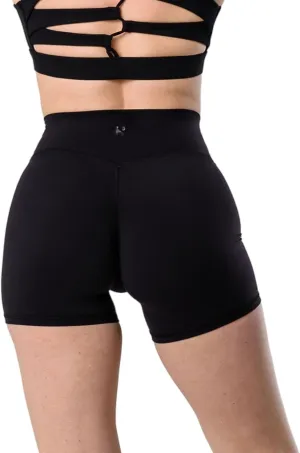 Kamo Fitness Featherlite Enhance 6" Women's Biker Shorts - No Front Seam, Soft, Butt-Lifting, High Waisted