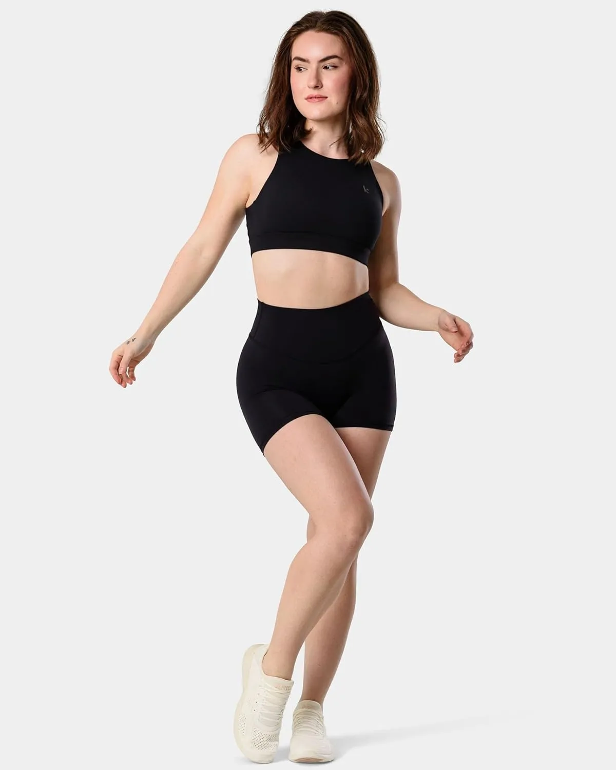 Kamo Fitness Featherlite Enhance 6" Women's Biker Shorts - No Front Seam, Soft, Butt-Lifting, High Waisted
