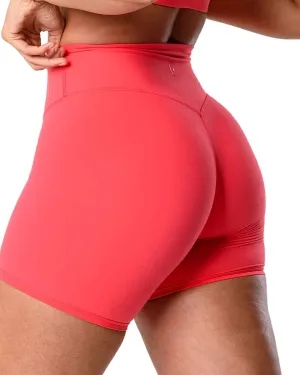 Kamo Fitness Featherlite Enhance 6" Women's Biker Shorts - No Front Seam, Soft, Butt-Lifting, High Waisted