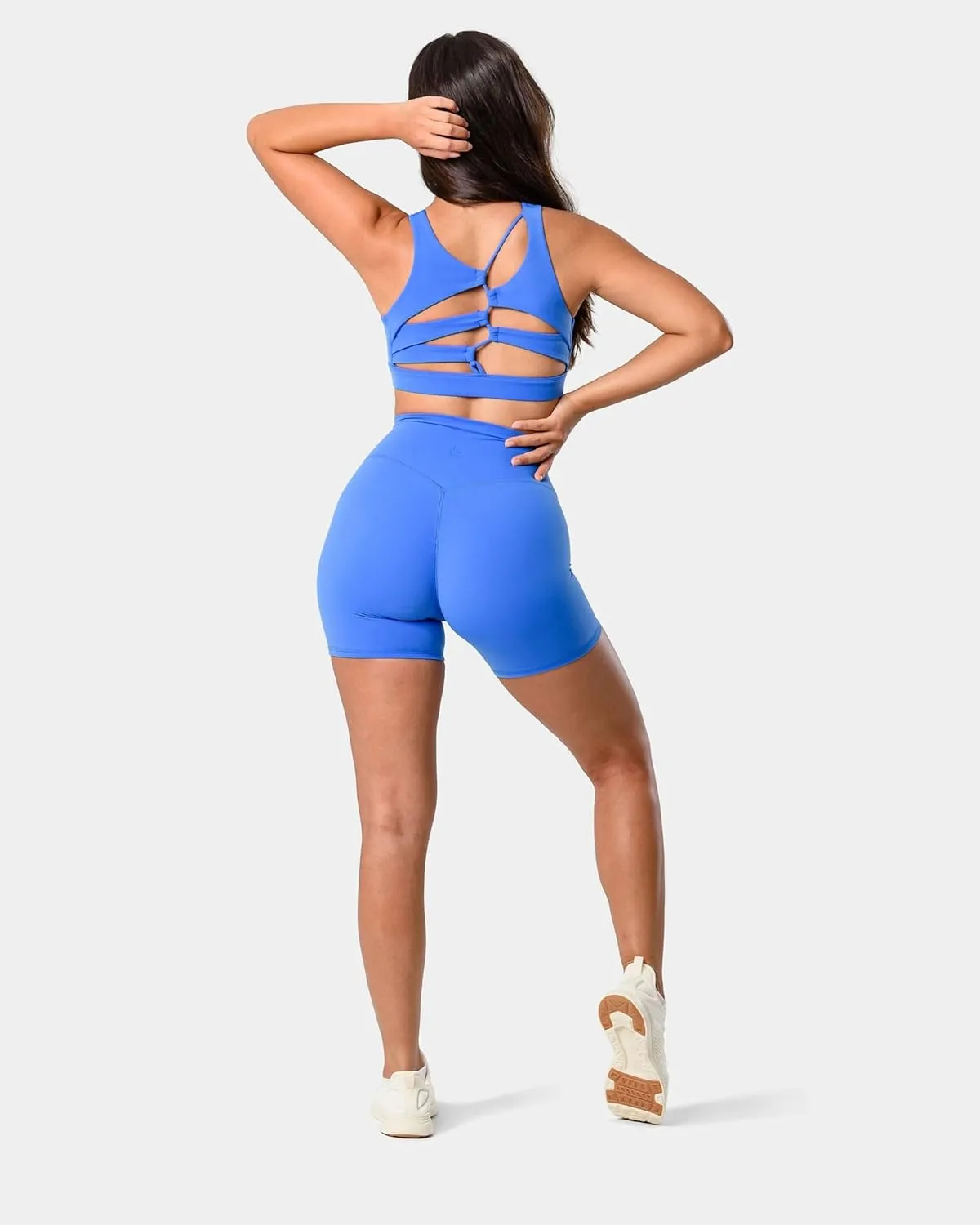 Kamo Fitness Featherlite Enhance 6" Women's Biker Shorts - No Front Seam, Soft, Butt-Lifting, High Waisted