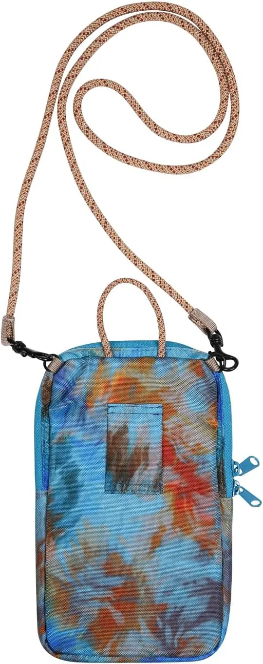 KAVU Essential Case Zip Crossbody Wallet with Rope Strap
