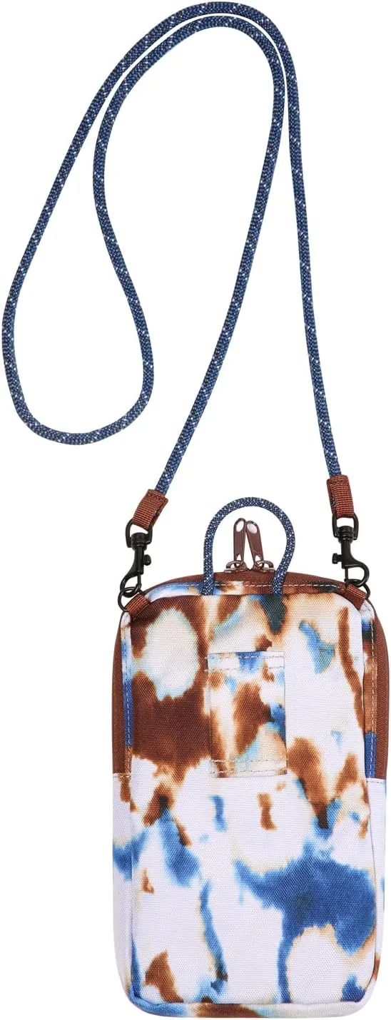 KAVU Essential Case Zip Crossbody Wallet with Rope Strap