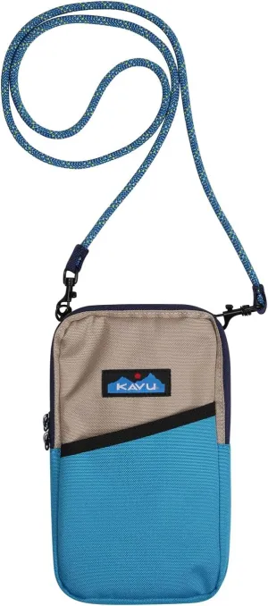 KAVU Essential Case Zip Crossbody Wallet with Rope Strap