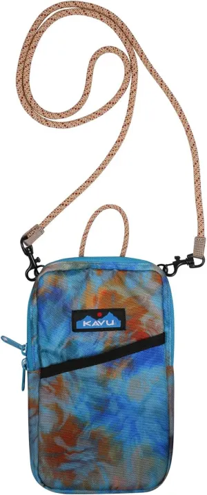 KAVU Essential Case Zip Crossbody Wallet with Rope Strap