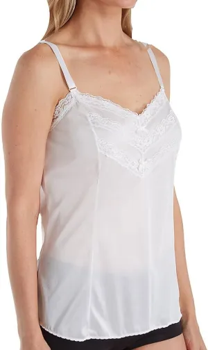 LACE Trim Camisole Style # 4903 (3X, White)