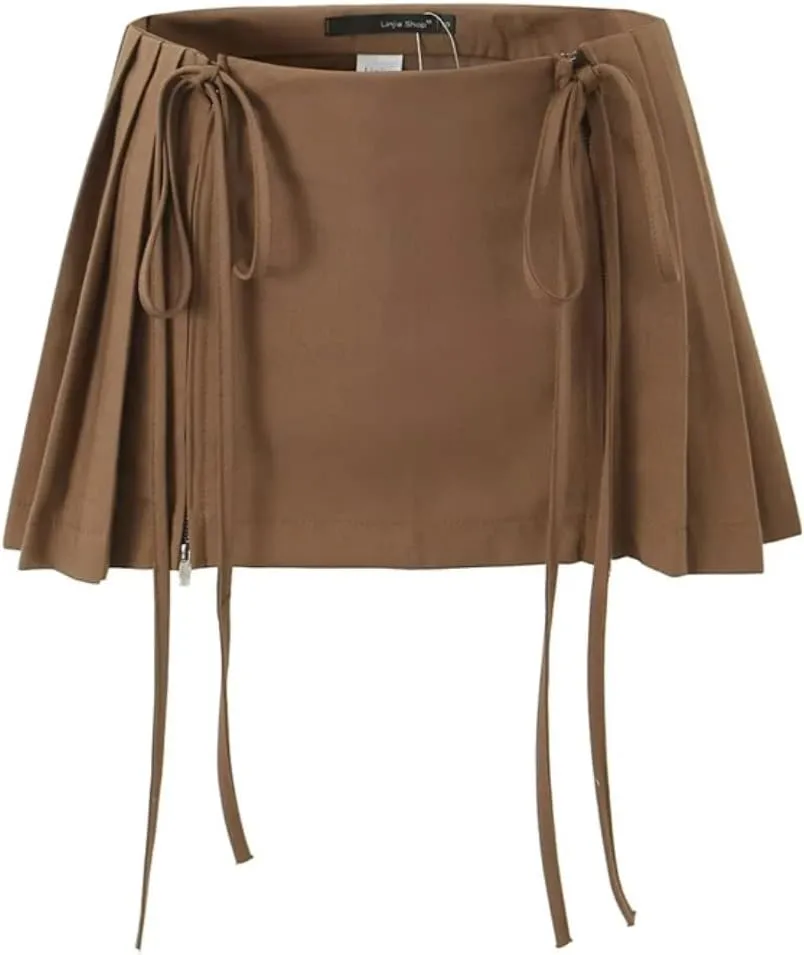 LAPRBY Y2k Skirt Preppy Skirt Preppy Clothe Skorts Skirts for Women Pleated Mini Skirts for Women