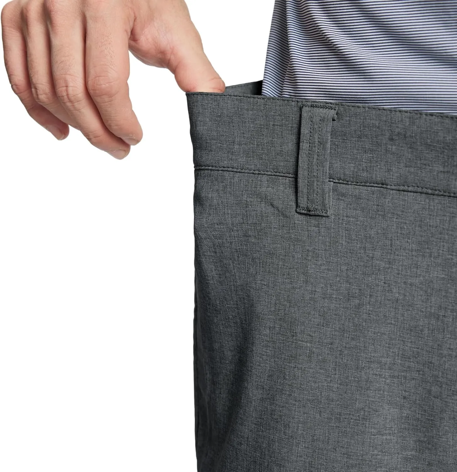 M MAELREG Golf Shorts Men 7 inch 9 inch Lightweight Dry fit Stretch Flat Front Casual Sport Heather Hybrid Flex Mens Shorts