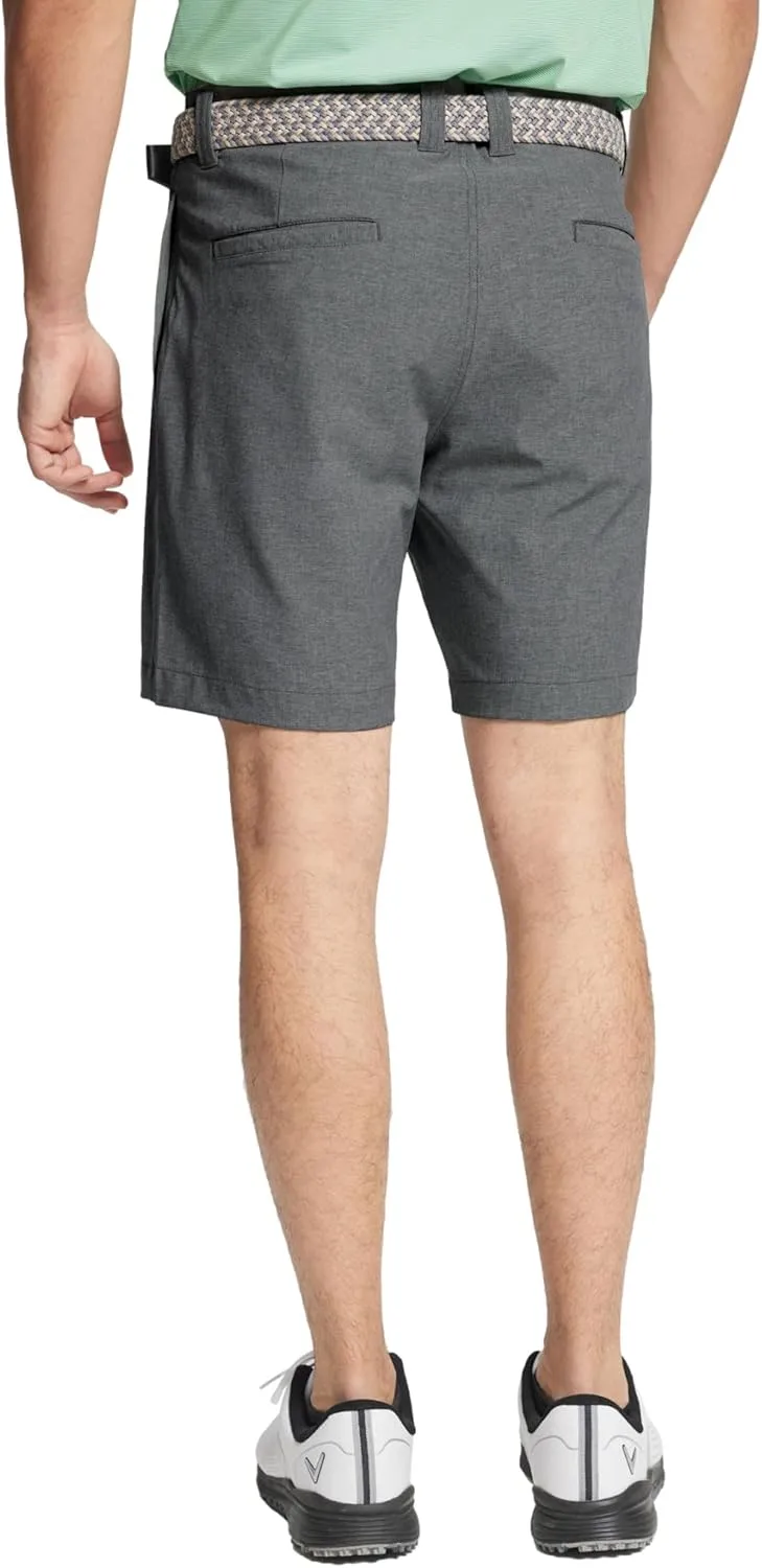 M MAELREG Golf Shorts Men 7 inch 9 inch Lightweight Dry fit Stretch Flat Front Casual Sport Heather Hybrid Flex Mens Shorts