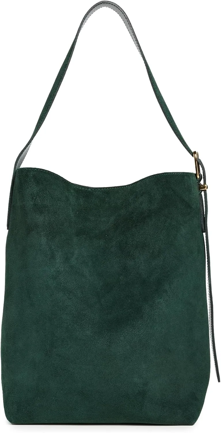 Madewell Women's The Essential Bucket Tote in Suede